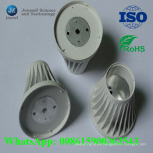 Disipador de calor modificado para requisitos particulares de la vivienda de la luz de aluminio de la capa de la pintura del color LED